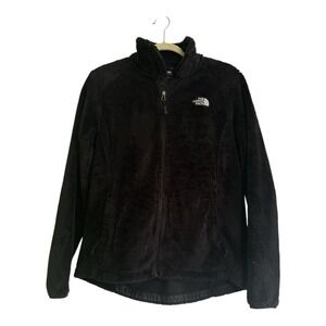 The North Face Women's Osito Full Zip Fleece Jacket Black Sz Medium